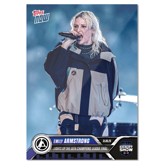 Emily Armstrong - 2024-25 UCL Topps NOW® - Card 168 - LOOK FOR AUTOS - PR: 4032