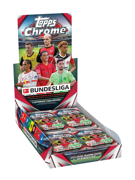 2025 Topps Chrome® Bundesliga - Hobby Box