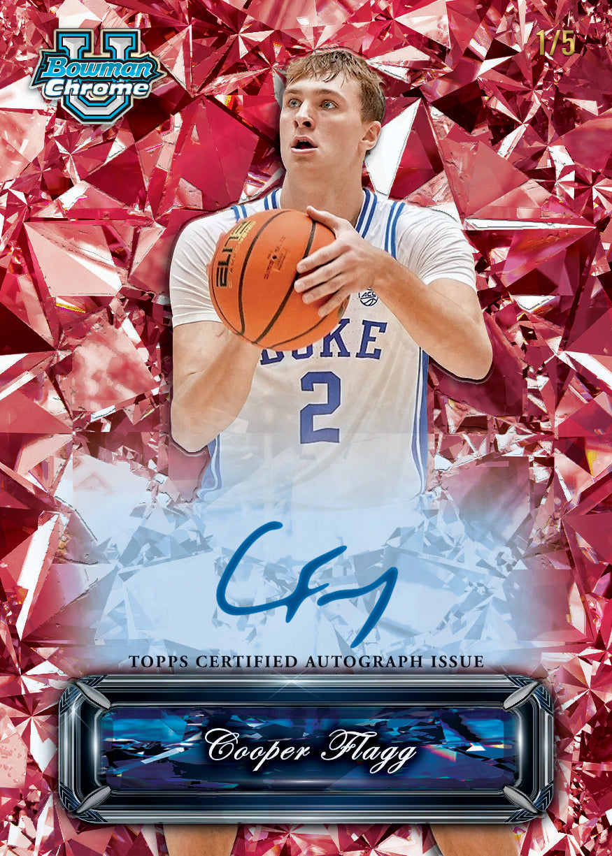 2024/25 Bowman University Chrome® Sapphire Basketball - Hobby Box