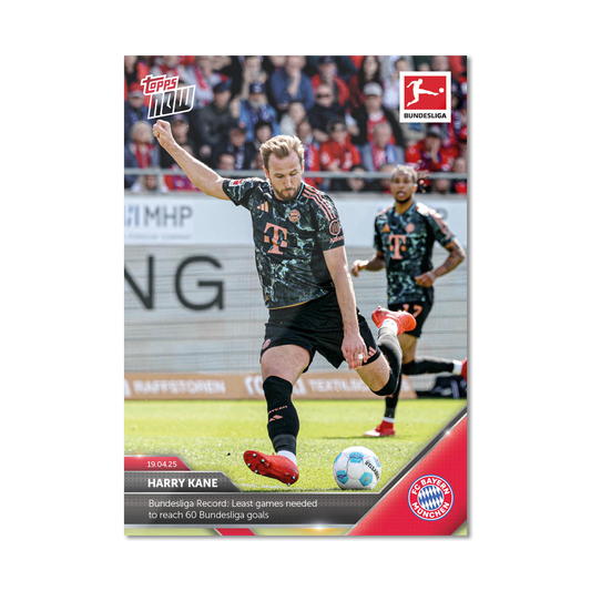 Harry Kane - 2024-25 Bundesliga Topps NOW® Card 167 - PR: 1390