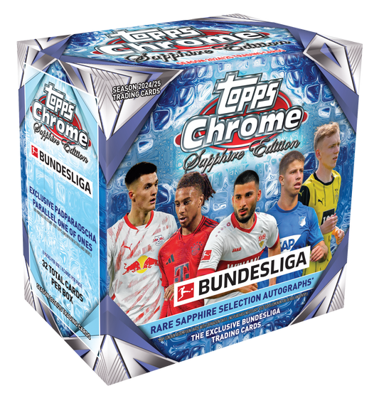2025 Topps Chrome® Sapphire Bundesliga - Hobby Box