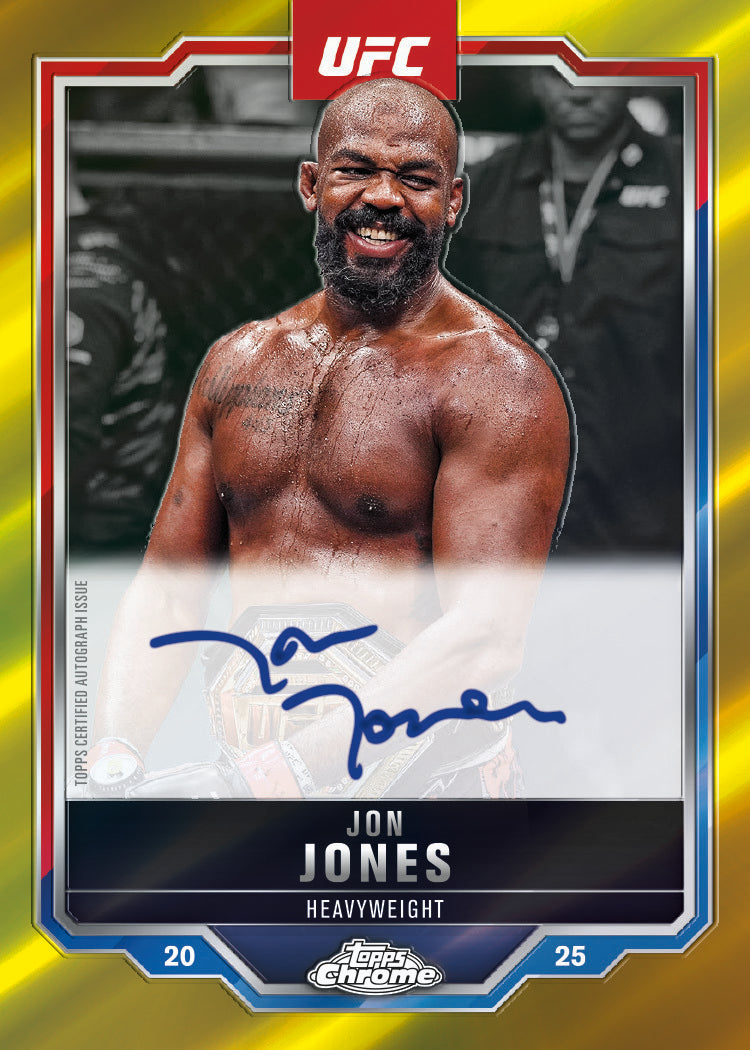2025 Topps Chrome® UFC - Mega Box - Sealed Case