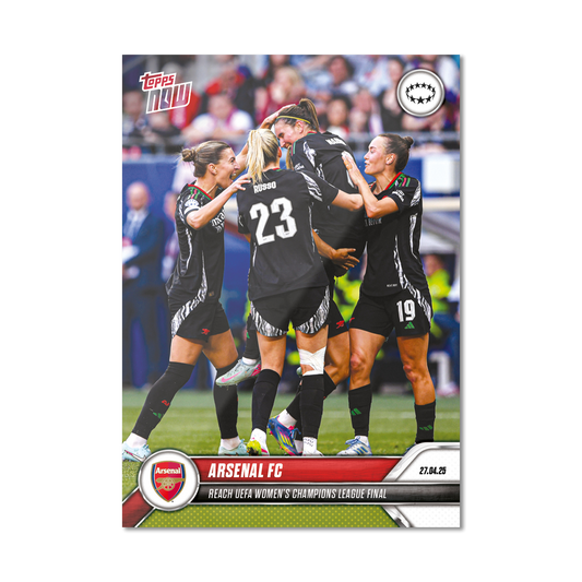 Arsenal FC - 2024-25 UWCL Topps NOW® - Card 26 - PR: 313