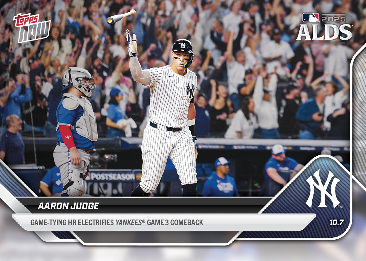 Aaron Judge - 2025 MLB Topps NOW® - Card 838 - PR: 8219