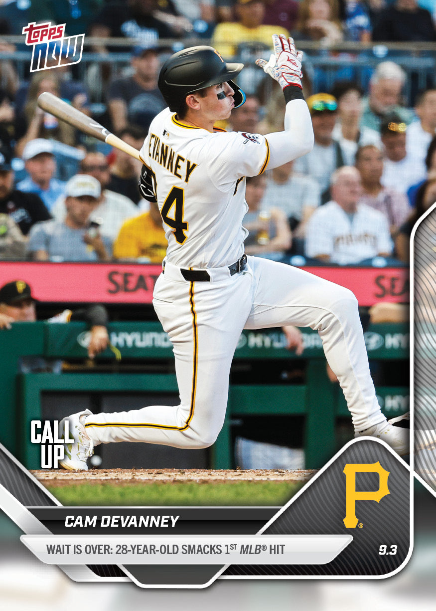 Cam Devanney - 2025 MLB Topps NOW® - Card 654 - PR: 559