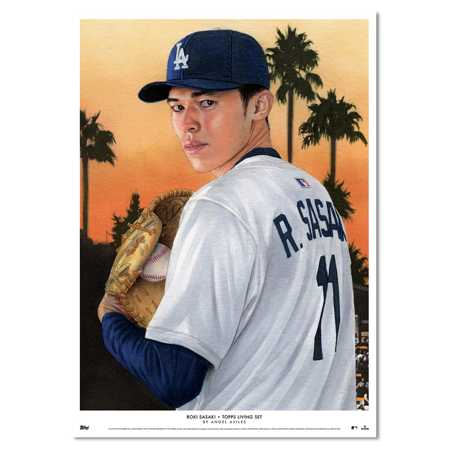 Topps Living Set Fine Art Print #838 - Roki Sasaki