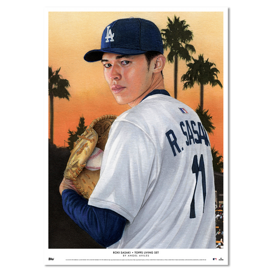 Topps Living Set Fine Art Print #838 - Roki Sasaki