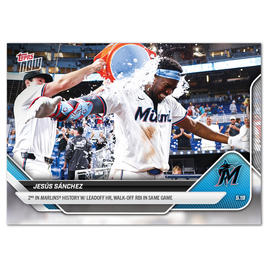 Jesús Sánchez - 2025 MLB Topps NOW® - Card 196 - PR: 299