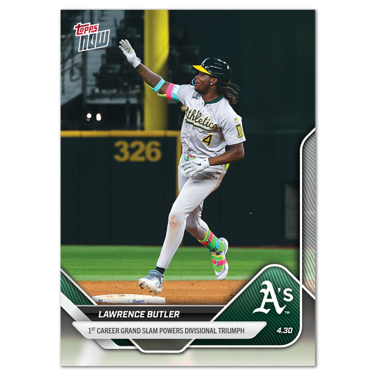 Lawrence Butler - 2025 MLB Topps NOW® - Card 125 - PR: 423