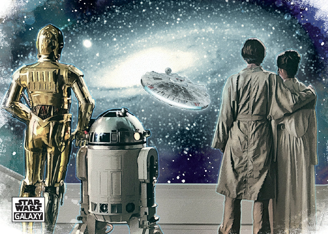 2025 Star Wars Chrome® Galaxy - Hobby Box - Sealed Case