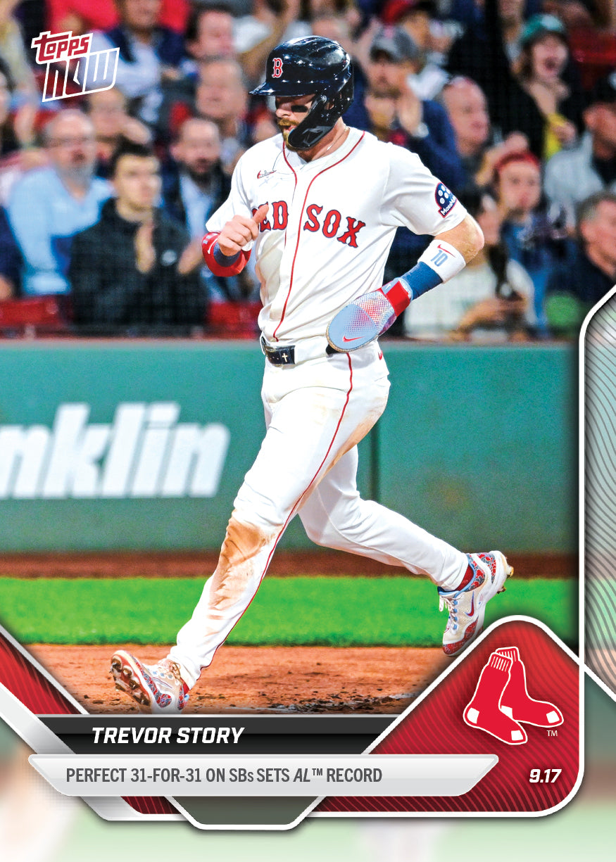 Trevor Story - 2025 MLB Topps NOW® - Card 725 - PR: 749