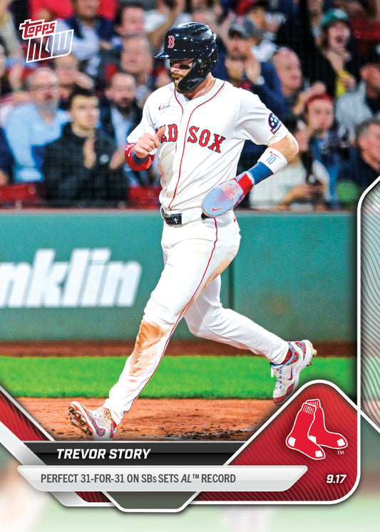 Trevor Story - 2025 MLB Topps NOW® - Card 725 - PR: 749