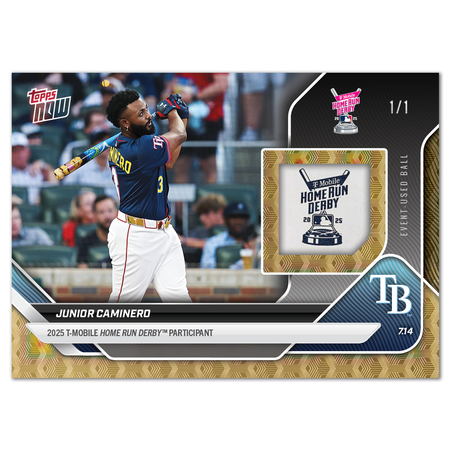 2025 Home Run Derby Set - MLB Topps NOW® - 9 Card Set - PR: 3816