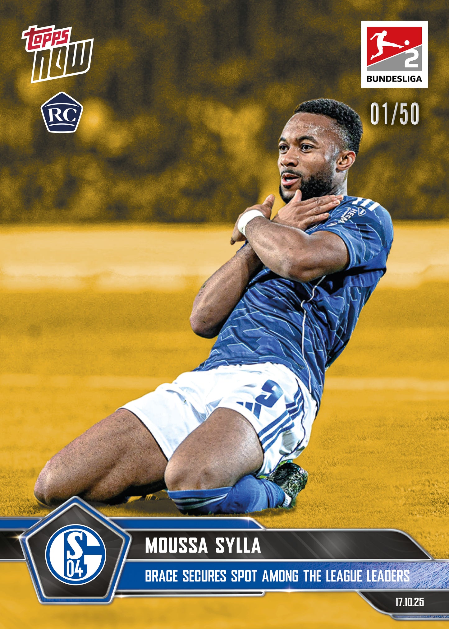 Moussa Sylla - 2025-26 Bundesliga Topps NOW® - Card 41 - PR: 489