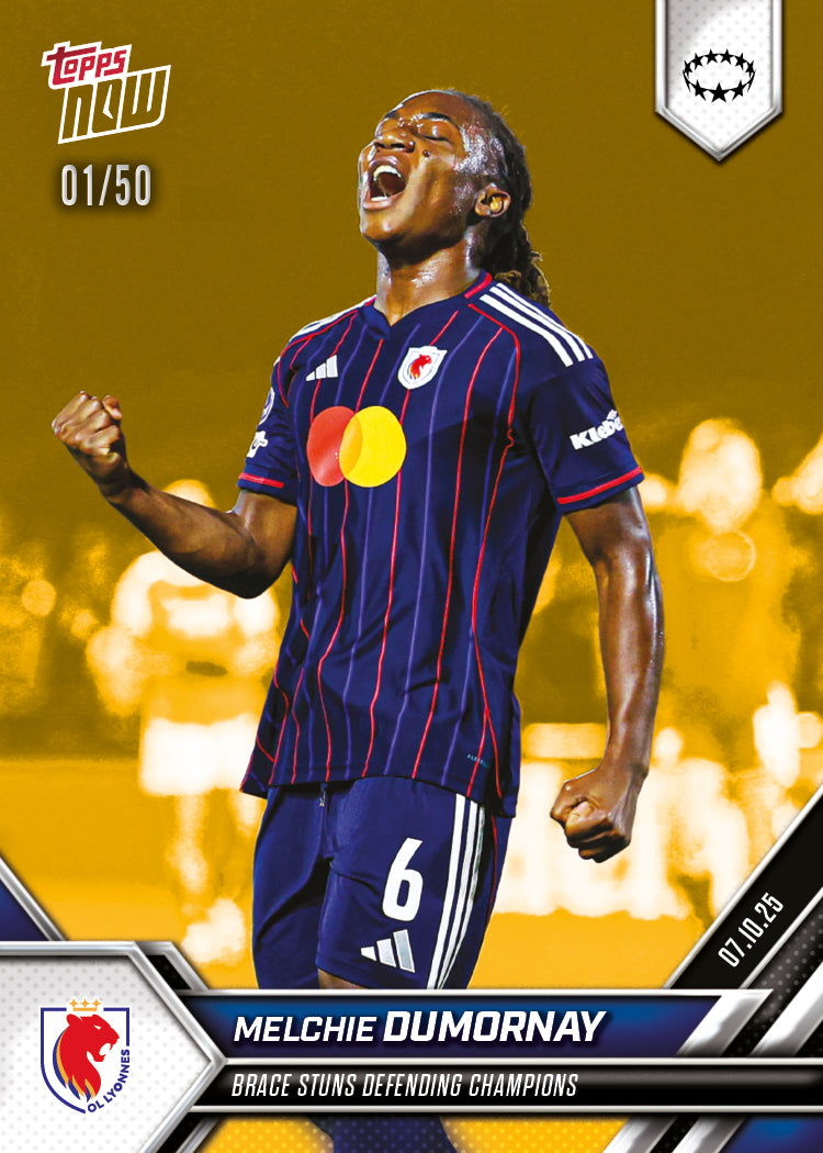 Melchie Dumornay - 2025-26 UWCL Topps NOW® - Card 1