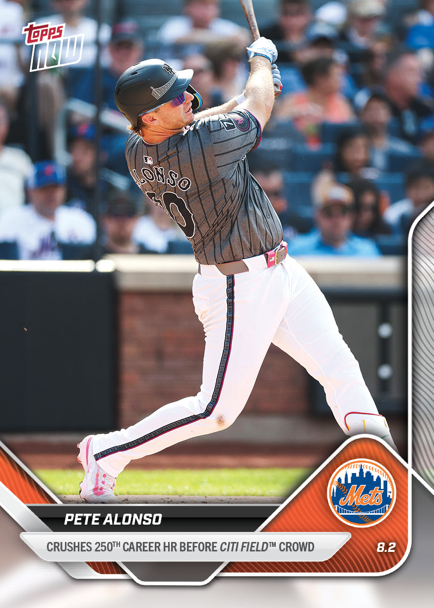 Pete Alonso - 2025 MLB Topps NOW® - Card 501 - PR: 1232