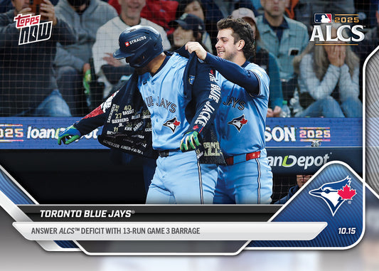 Toronto Blue Jays - 2025 MLB Topps NOW® - Card 874 - PR: 690