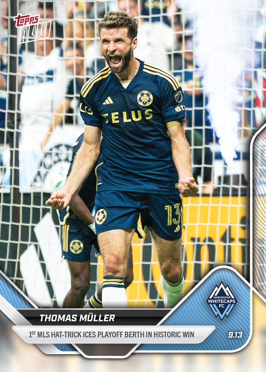 Thomas Müller - 2025 MLS Topps NOW® - Card 93 - LOOK FOR AUTOS - PR: 958