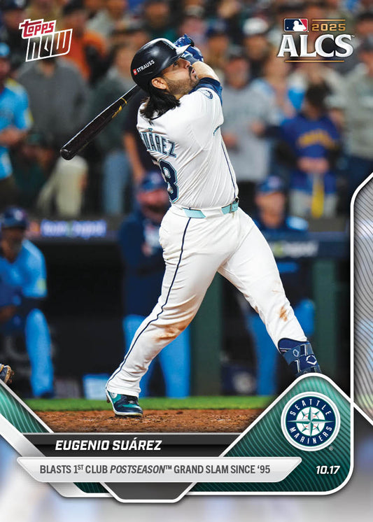 Eugenio Suárez - 2025 MLB Topps NOW® - Card 882 - PR: 4938
