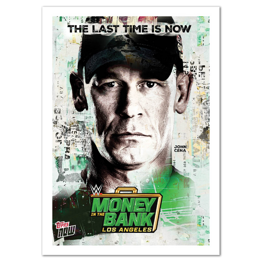 John Cena - 2025 WWE Topps NOW® - Card MITB  - PR: 2081