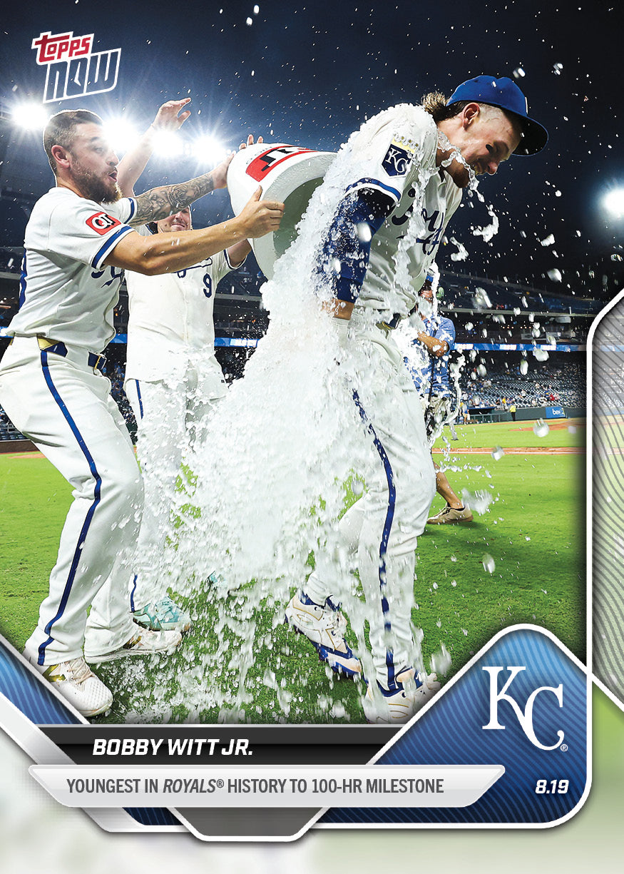 Bobby Witt Jr. - 2025 MLB Topps NOW® - Card 578 - PR: 3620