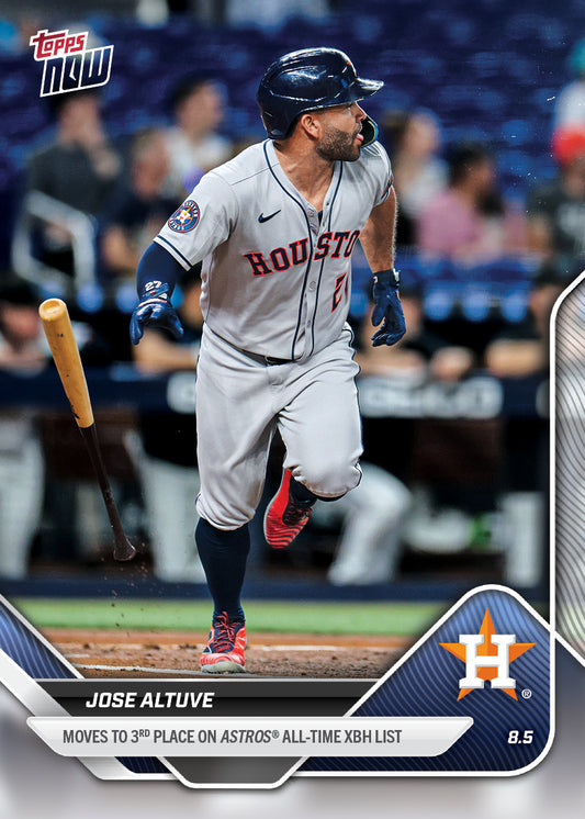 Jose Altuve - 2025 MLB Topps NOW® - Card 519 - PR: 484