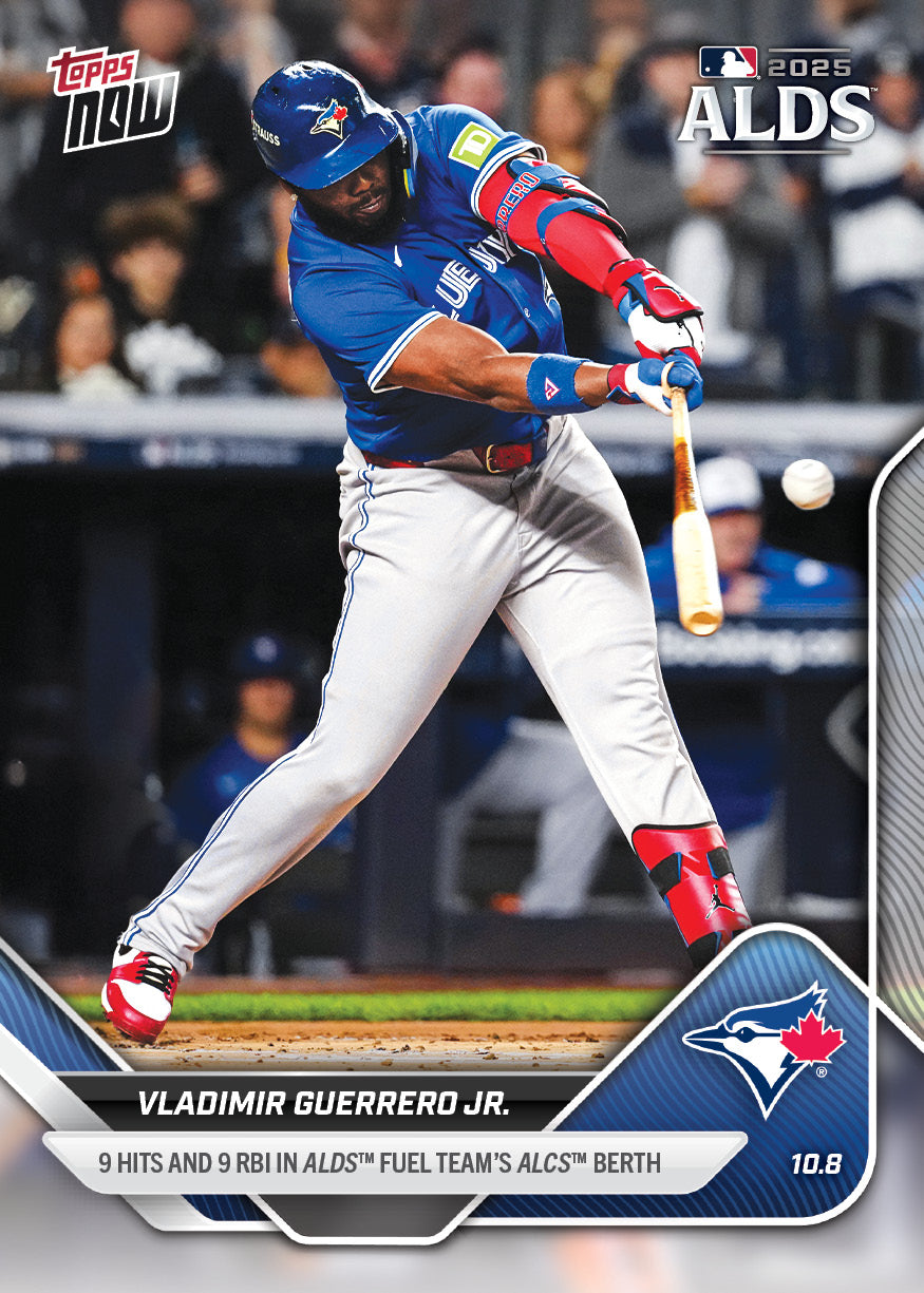 Vladimir Guerrero Jr. - 2025 MLB Topps NOW® - Card 843 - PR: 1249