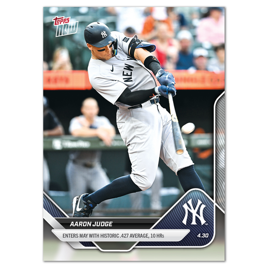 Aaron Judge - 2025 MLB Topps NOW® - Card 122 - PR: 2694