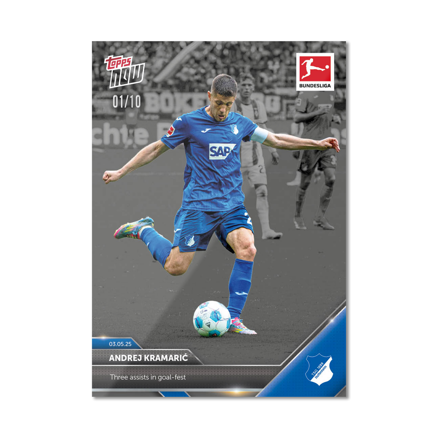 Andrej Kramarić - 2024-25 Bundesliga Topps NOW® - Card 178 - PR: 29