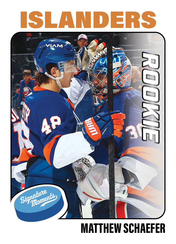 Matthew Schaefer - 2025-26 NHL Topps NOW® - Sticker # 14 Pack - PR: 1345