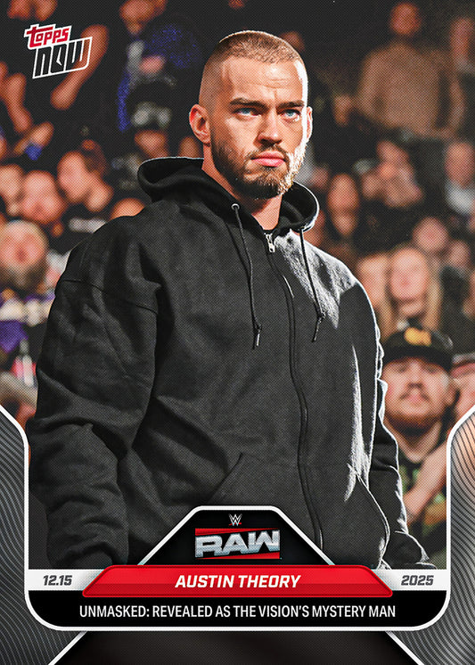 Austin Theory - 2025 WWE Topps NOW® - Card 138 - PR: 737