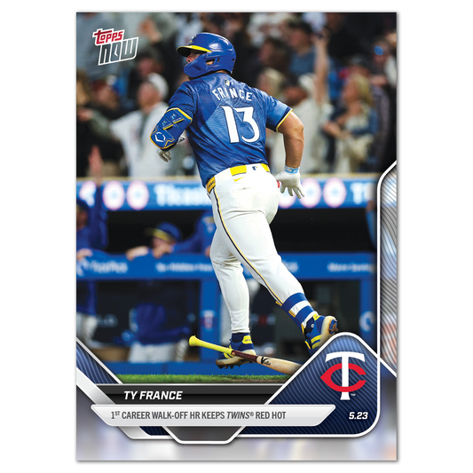 Ty France - 2025 MLB Topps NOW® - Card 205 - PR: 425
