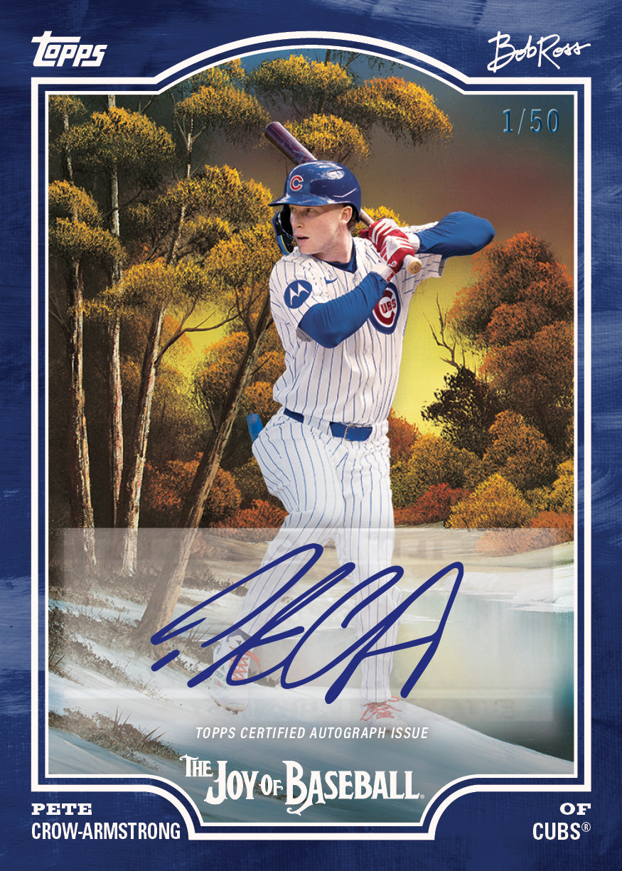 2025 Topps x Bob Ross: The Joy of Baseball - 5 Box Case