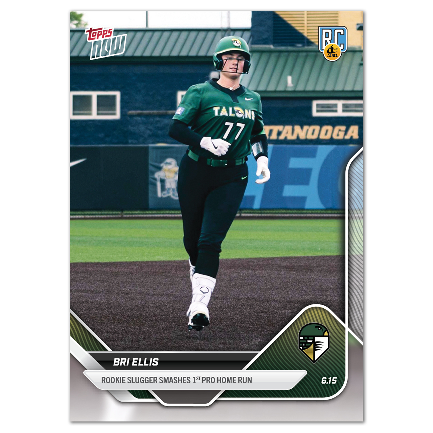 Bri Ellis - 2025 AUSL Topps NOW® - Card 7 - LOOK FOR AUTOS - PR: 1183