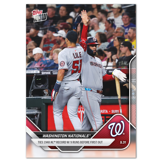 Washington Nationals - 2025 MLB Topps NOW® - Card 244 - PR: 448