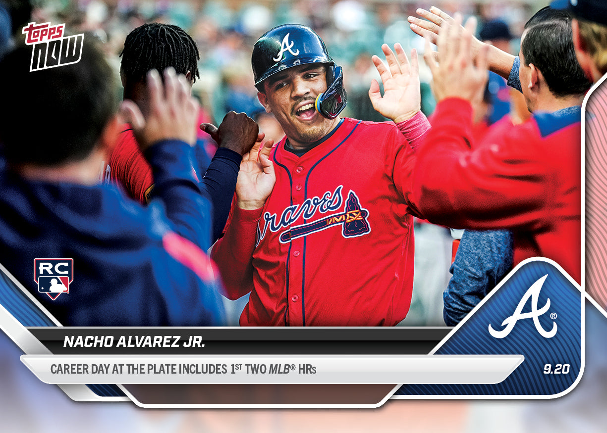 Nacho Alvarez Jr. - 2025 MLB Topps NOW® - Card 736 - PR: 875