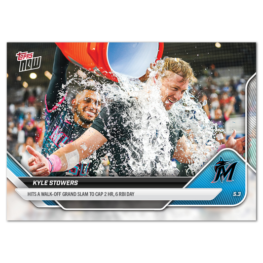 Kyle Stowers - 2025 MLB Topps NOW® - Card 135 - PR: 295