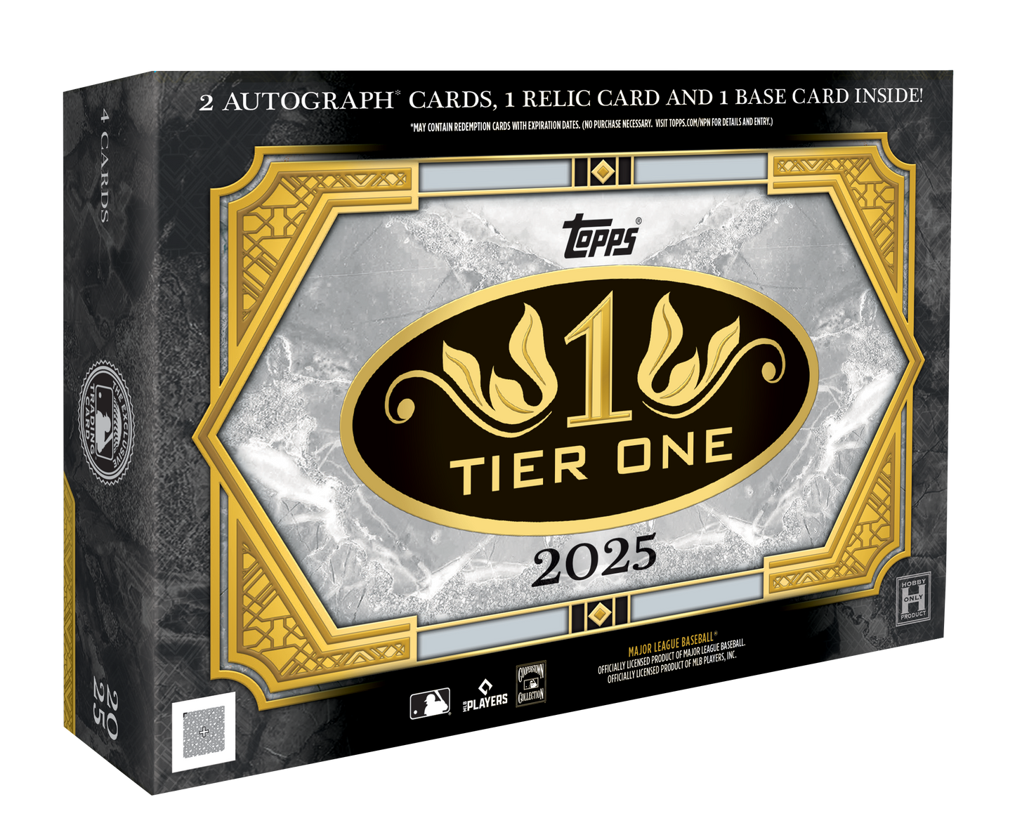 2025 Topps Tier One Baseball - Hobby Box