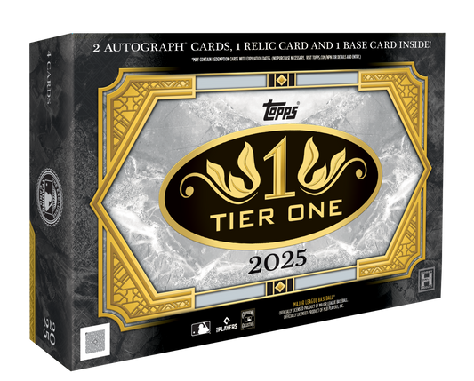 2025 Topps Tier One Baseball - Hobby Box