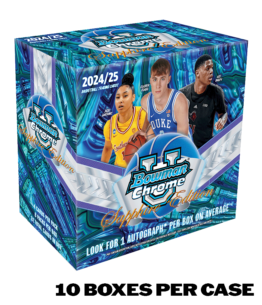 2024/25 Bowman University Chrome® Sapphire Basketball - Hobby Box - Sealed Case