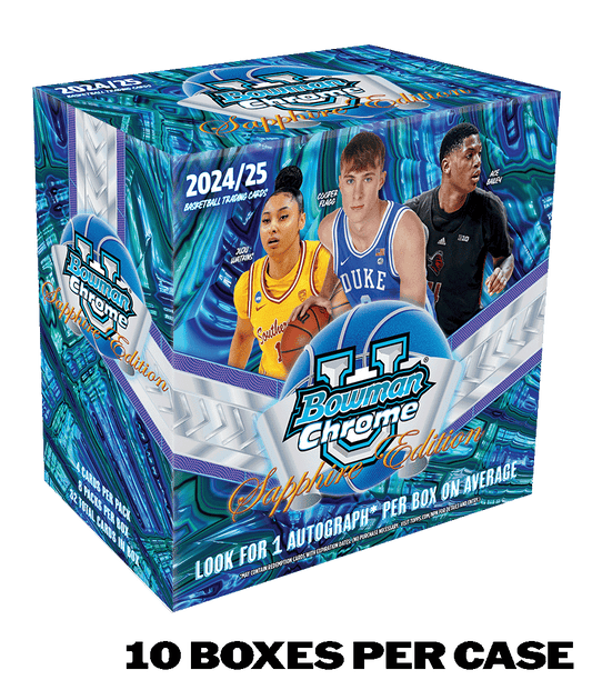 2024/25 Bowman University Chrome® Sapphire Basketball - Hobby Box - Sealed Case
