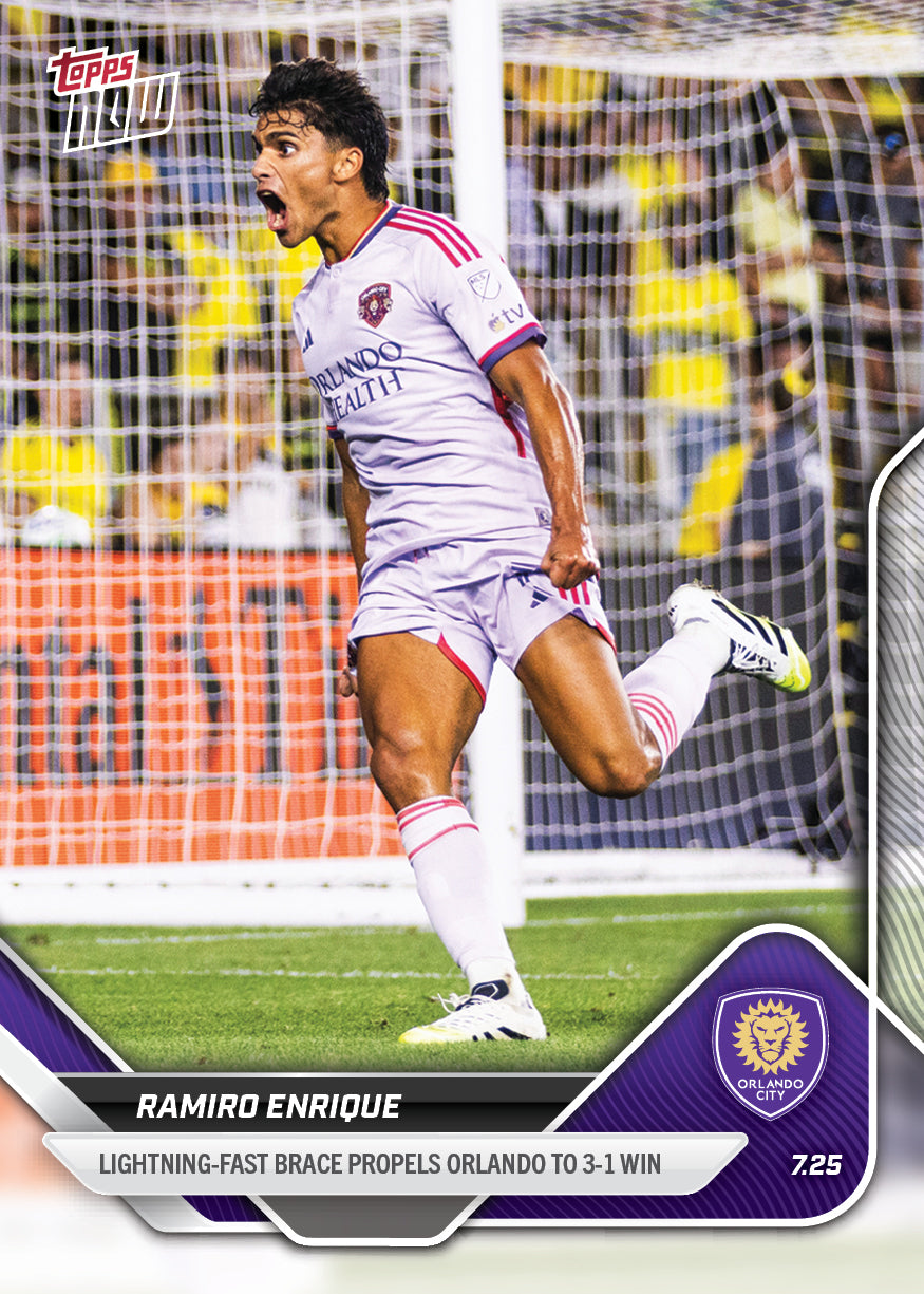 Ramiro Enrique - 2025 MLS Topps NOW® - Card 70 - PR: 71