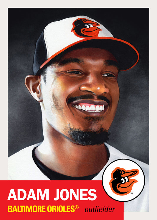 Adam Jones - 2025 MLB Living Set® - Card 876 - PR: 1155