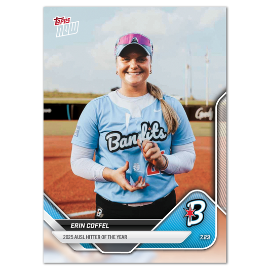 Erin Coffel - 2025 AUSL Topps NOW® - Card 25 - LOOK FOR AUTOS - PR: 1186