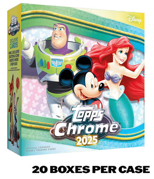 2025 Topps Chrome® Disney - Mega Box - Sealed Case