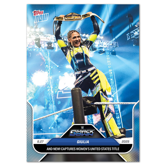 Giulia - 2025 WWE Topps NOW® - Card 71 - PR: 1547