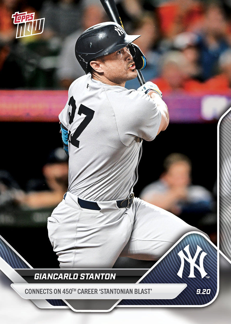 Giancarlo Stanton - 2025 MLB Topps NOW® - Card 739 - PR: 1211