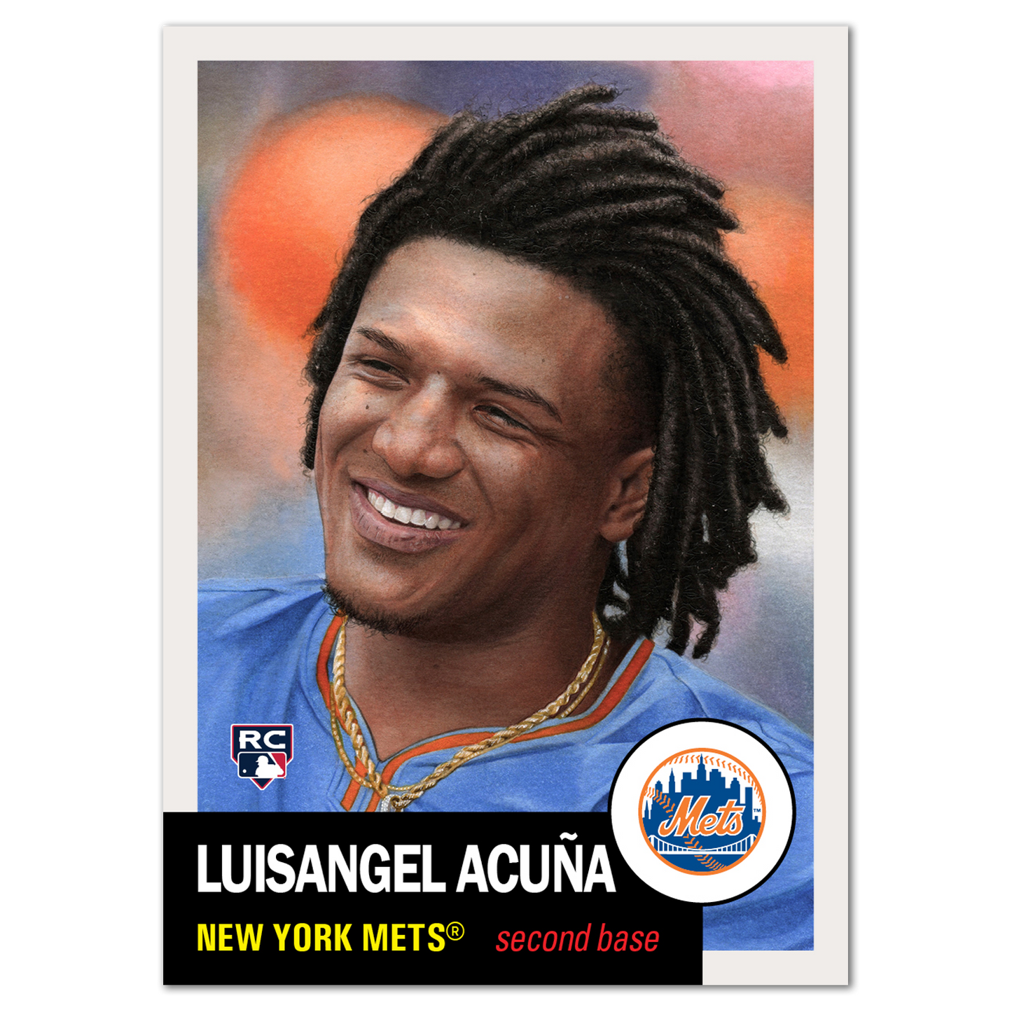 Luisangel Acuña - 2025 MLB® Living Set® - Card 843 - PR: 1609