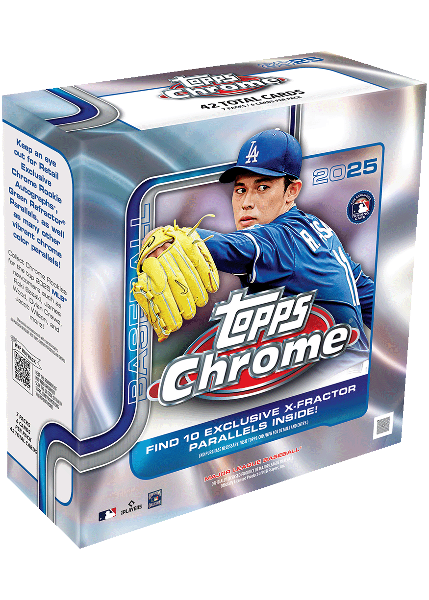 2025 Topps Chrome® Baseball - Mega Box