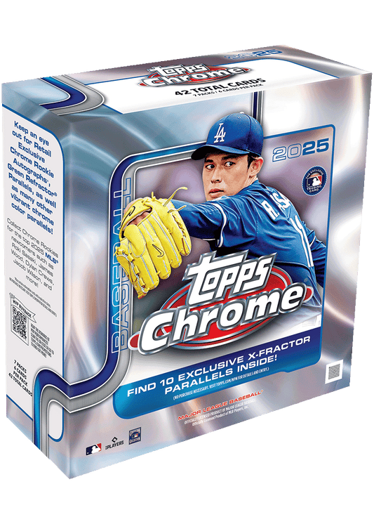 2025 Topps Chrome® Baseball - Mega Box